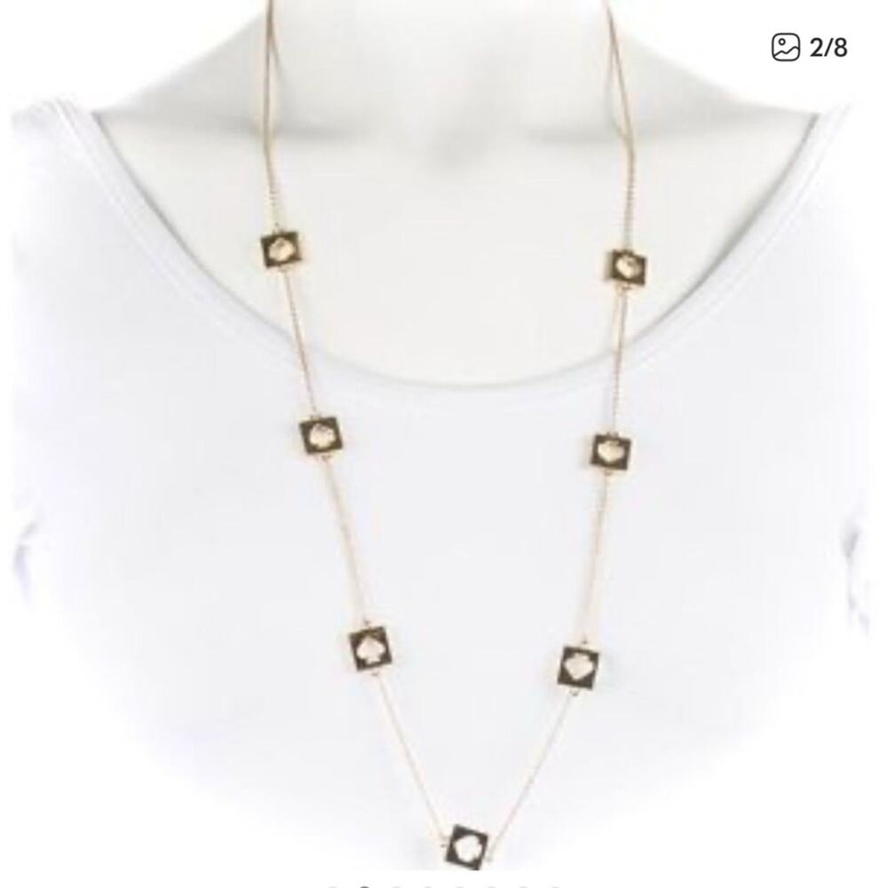 Kate Spade Gold Plated Long Necklace